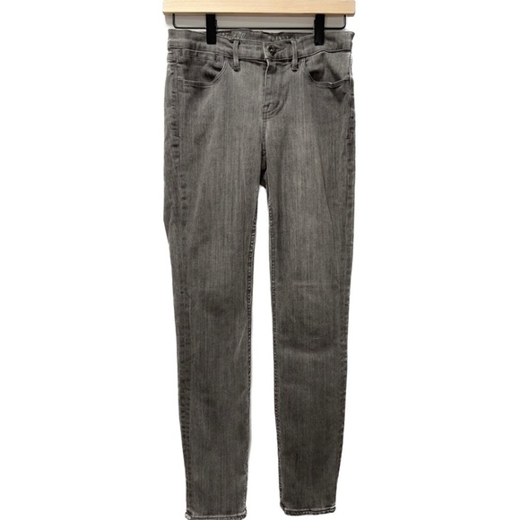 MADEWELL | Gray Skinny Skinny Ankle Jeans Sz 26 - Picture 1 of 7